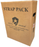 [Strap Pack] - Poly Strapping w/ Buckles - 3,000 ft coil - 300 lbs breaking strength - (300 buckles/pack)