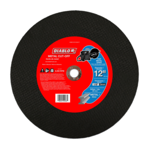 12" Diablo, Metal High Speed Cut Off Disc - [20mm arbor]