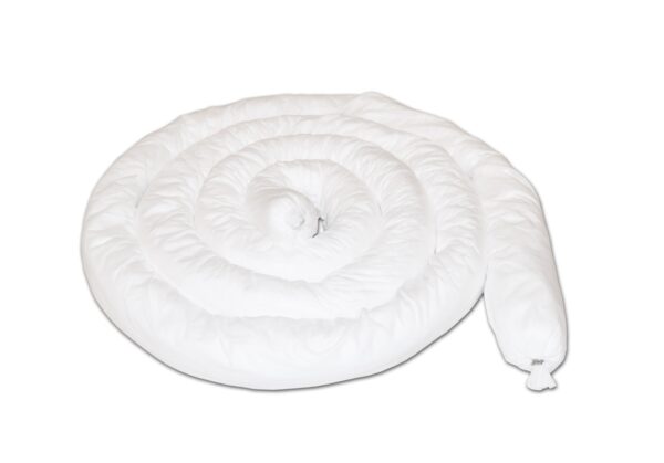 Oil Only White Polypropylene Absorbent Socks - 30 pack