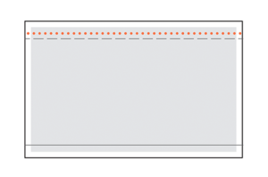 Packing List Envelope 10.75X6.75" 500/case Clear Face