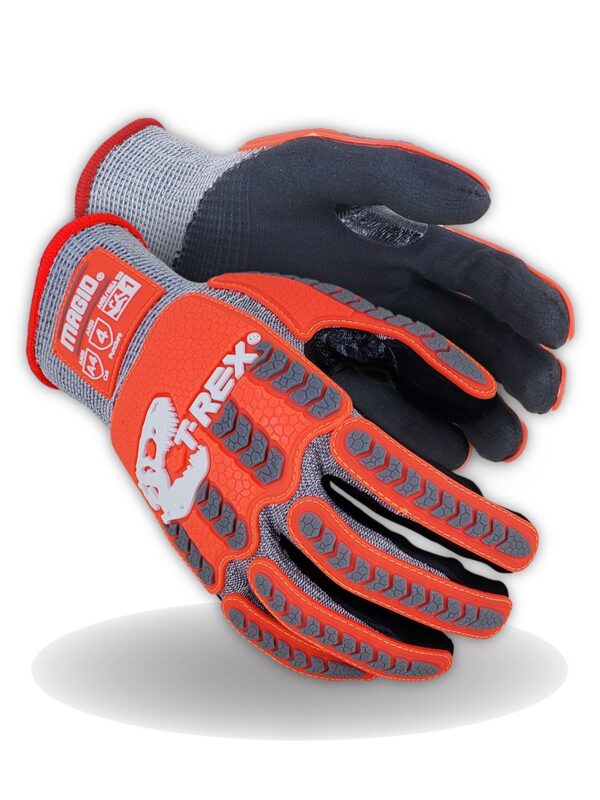 Flex Series Nitrile Impact Glove - Cut level 4