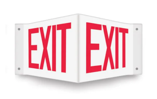 Exit - Projection™ Safety Sign