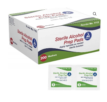 Alchohol Prep Pads 200 pack