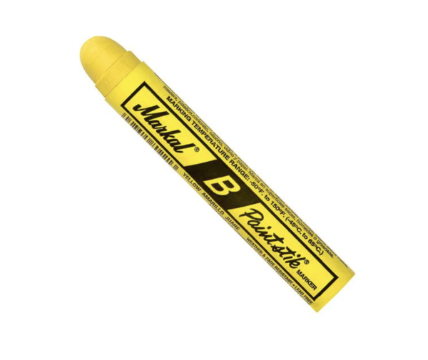 MARKAL - "B" Yellow Paintstik® – (Box of 12)