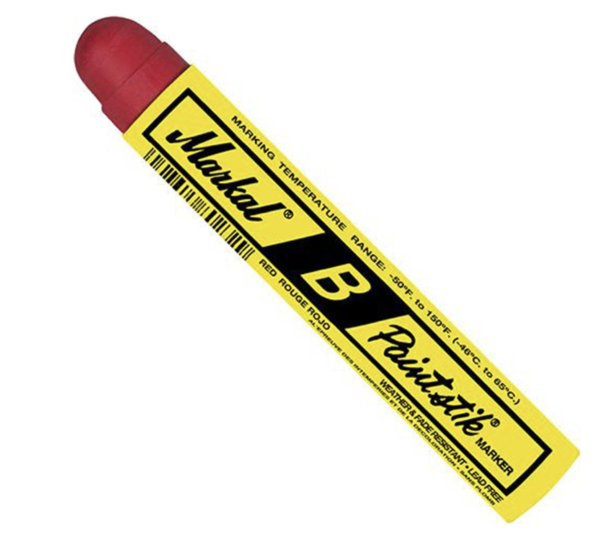 MARKAL "B" Red Paintstik® – (box of 12)