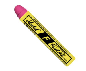 MARKAL "F" Fluorescent PINK High Visibility Paintstik® - (Box of 12)