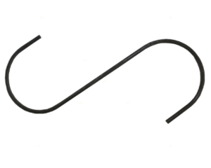 8" Steel Storage S Hooks 100/Box