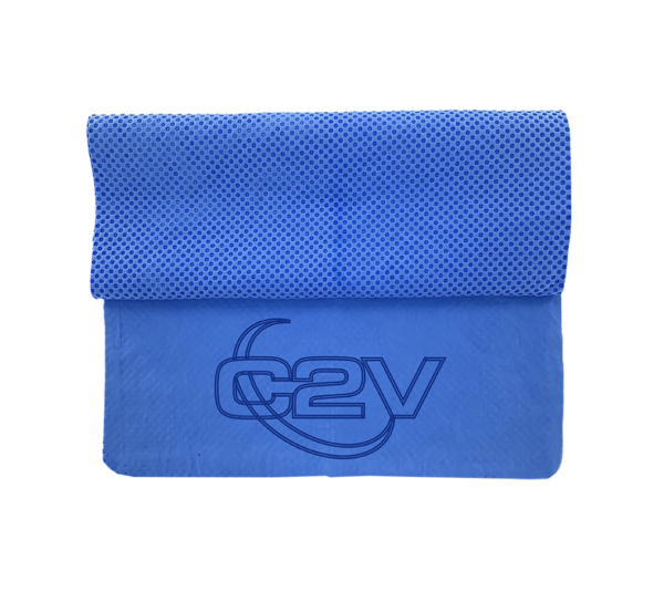 X-SCORCH, Blue Cooling Towel, 33.5" x 13"