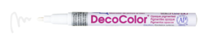 DecoColor White Industrial Paint Marker Broad Tip - Box of 12